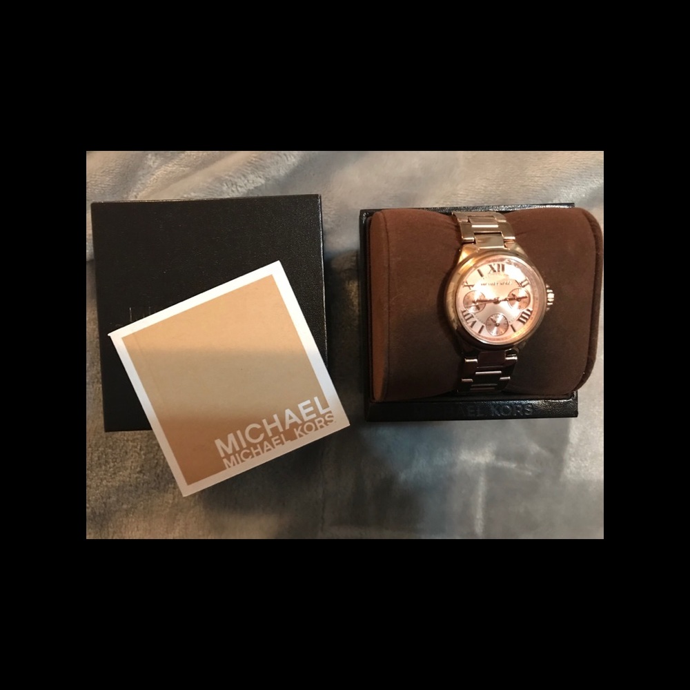 Michael Kors Rose Gold Watch